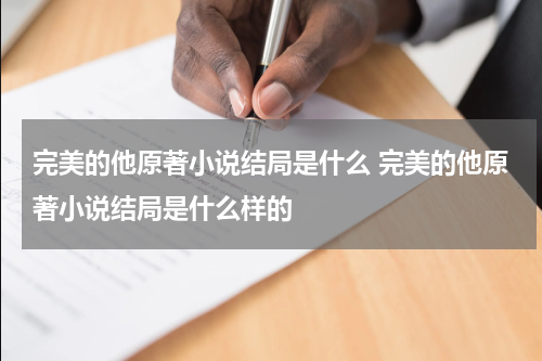 完美的他原著小说结局是什么 完美的他原著小说结局是什么样的