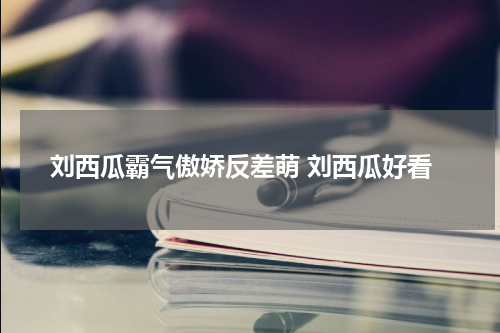 刘西瓜霸气傲娇反差萌 刘西瓜好看