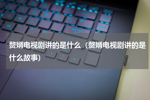 赘婿电视剧讲的是什么（赘婿电视剧讲的是什么故事）