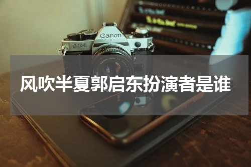 风吹半夏郭启东扮演者是谁