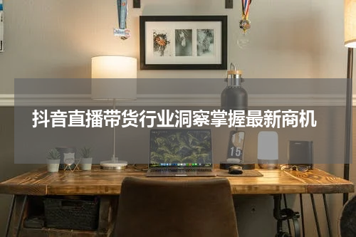 抖音直播带货行业洞察掌握最新商机