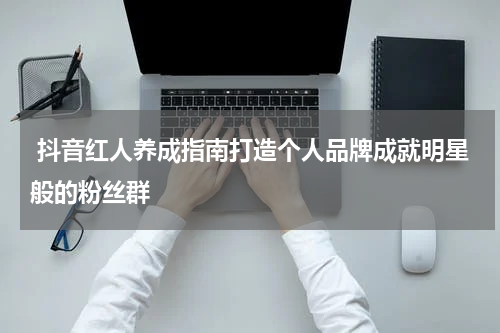  抖音红人养成指南打造个人品牌成就明星般的粉丝群